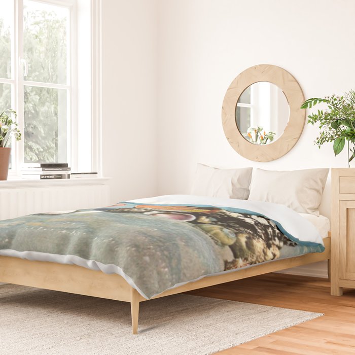 Greetings from Seashells! Duvet Cover Gallery Image 2
