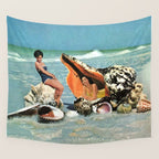 Greetings from Seashells! Wall Tapestry Gallery Image 4