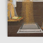 Royal Women Celebrating Diwali Indian Miniature Painting  Poster Gallery Image 3