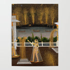 Royal Women Celebrating Diwali Indian Miniature Painting  Poster Gallery Image 4