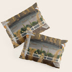 Royal Women Celebrating Diwali Indian Miniature Painting  Pillow Sham Gallery Image 3