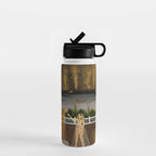 Royal Women Celebrating Diwali Indian Miniature Painting  Water Bottle Gallery Image 1