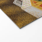 Royal Women Celebrating Diwali Indian Miniature Painting  Welcome Mat Gallery Image 2
