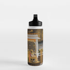 Royal Women Celebrating Diwali Indian Miniature Painting  Water Bottle Gallery Image 3