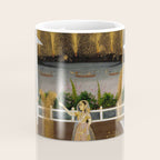 Royal Women Celebrating Diwali Indian Miniature Painting  Coffee Mug Gallery Image 4