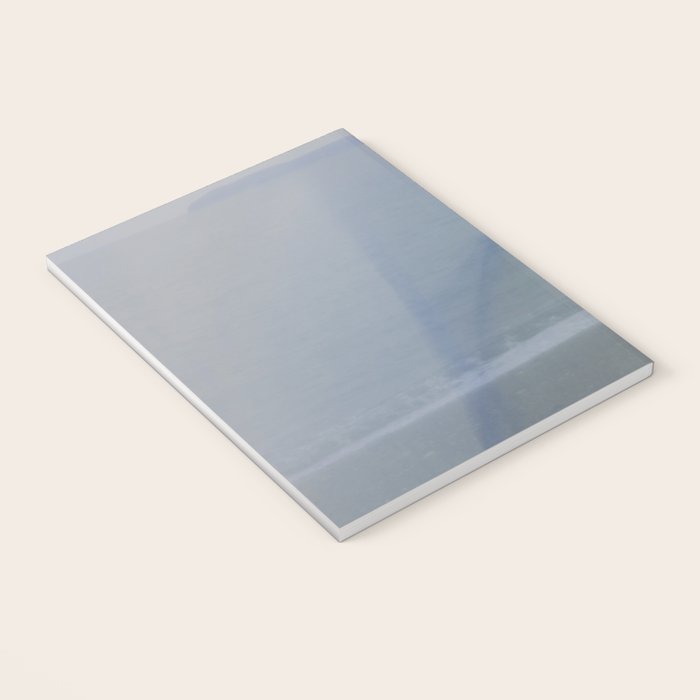 Seascape Double Exposure Abstract 1. - long exposure blue ocean photograph  Notebook Gallery Image 3