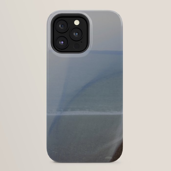Seascape Double Exposure Abstract 1. - long exposure blue ocean photograph  iPhone Case Gallery Image 24