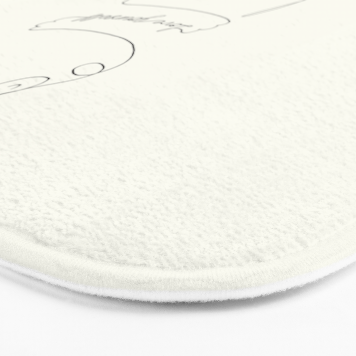 Love Yourself Panda Bath Mat Gallery Image 3