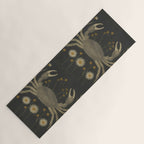 Crab with Daisies Yoga Mat Gallery Image 1