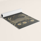 Crab with Daisies Yoga Mat Gallery Image 2