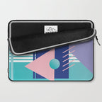 Memphis pattern 82 - 80s / 90s Retro Laptop Sleeve Gallery Image 2