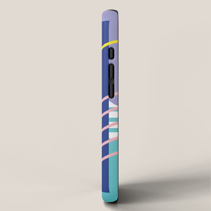 Memphis pattern 82 - 80s / 90s Retro iPhone Case Gallery Image 2