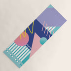 Memphis pattern 82 - 80s / 90s Retro Yoga Mat Gallery Image 1