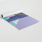 Memphis pattern 82 - 80s / 90s Retro Yoga Mat Gallery Image 2