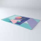 Memphis pattern 82 - 80s / 90s Retro Rug Gallery Image 3
