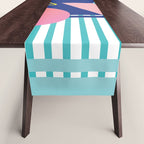Memphis pattern 82 - 80s / 90s Retro Table Runner Gallery Image 1