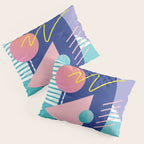 Memphis pattern 82 - 80s / 90s Retro Pillow Sham Gallery Image 3
