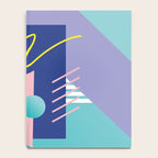 Memphis pattern 82 - 80s / 90s Retro Notebook Gallery Image 4