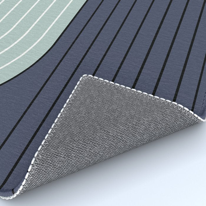 Two Tone Line Curvature XXII  Rug Gallery Image 4