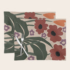 big tropical red flower plant  Placemat Gallery Image 1