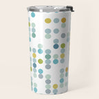 Mid Century Modern Circle Pattern Travel Mug Gallery Image 2
