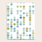 Mid Century Modern Circle Pattern Notebook Gallery Image 4