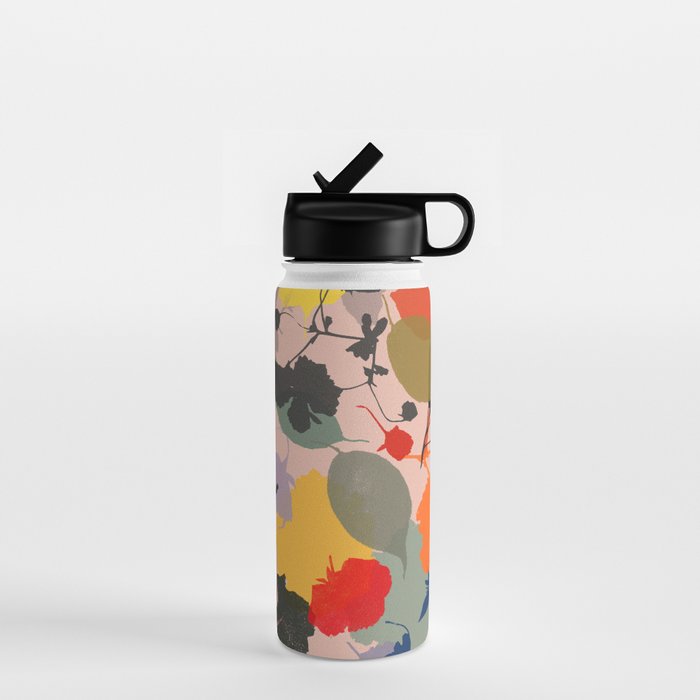 cherry blossom 12 Water Bottle Gallery Image 1