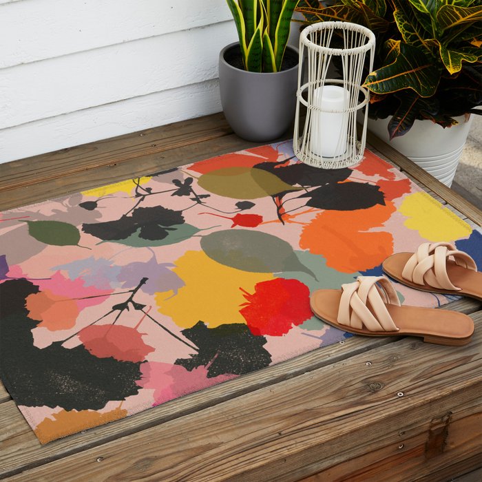 cherry blossom 12 Outdoor Rug Gallery Image 2