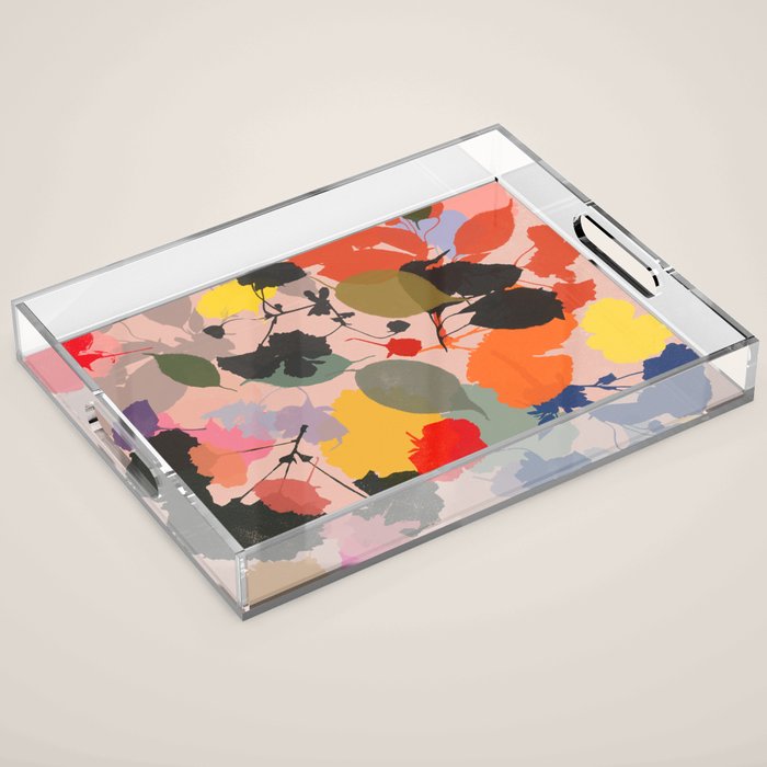 cherry blossom 12 Acrylic Tray Gallery Image 1