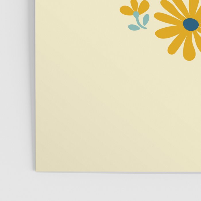 Magical Woodland Floral With Mushrooms Poster Gallery Image 3