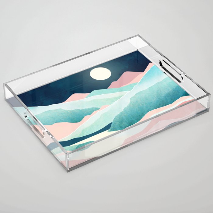 Tranquil Vista Acrylic Tray Gallery Image 1