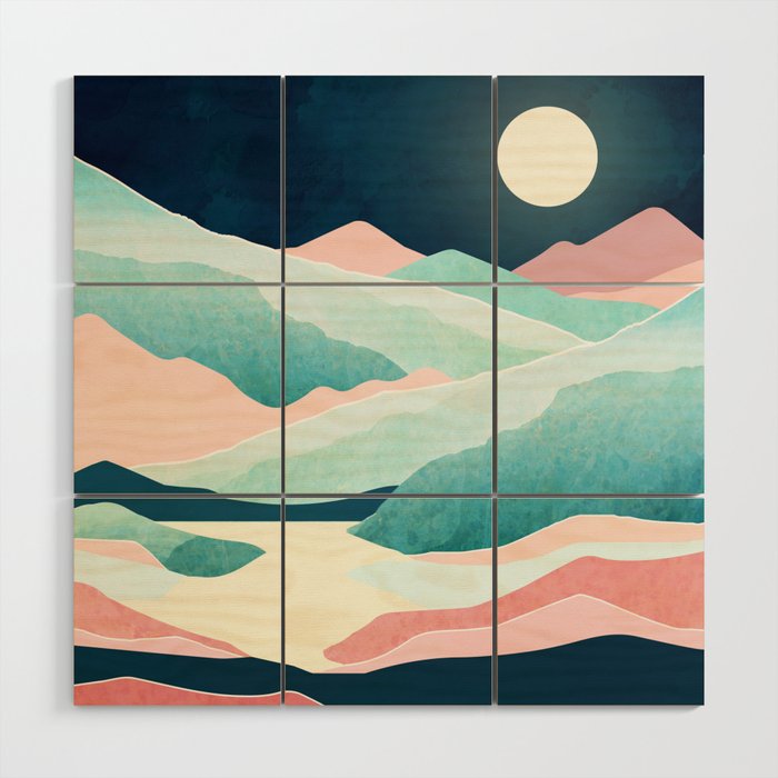 Tranquil Vista Wood Wall Art Gallery Image 1