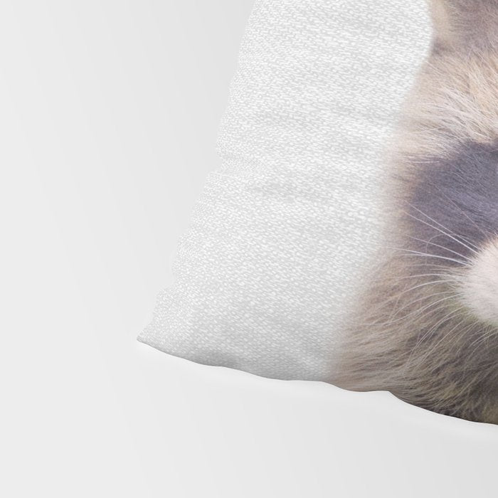 Raccoon - Colorful Pillow Sham Gallery Image 4