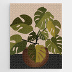 Monstera Plant In A Pot 1 Jigsaw Puzzle Gallery Image 1