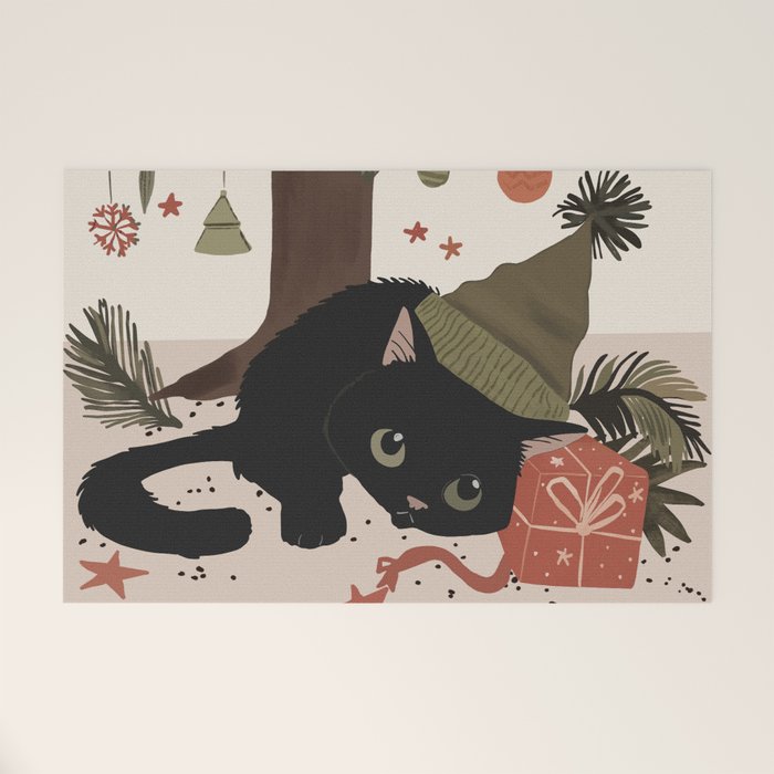 Purrfect Surprise Welcome Mat Gallery Image 1