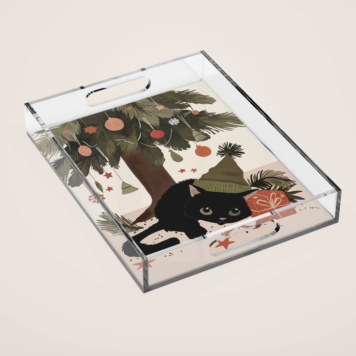Purrfect Surprise Acrylic Tray Gallery Image 1