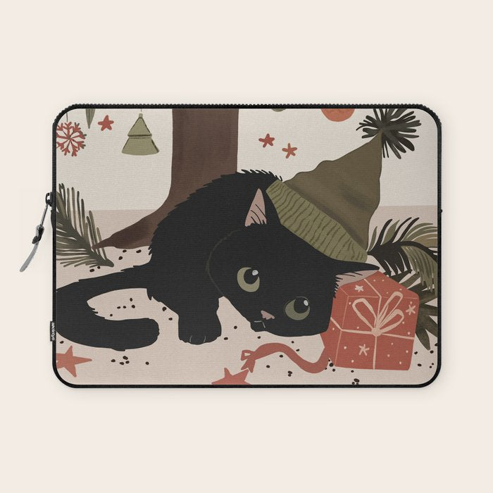 Purrfect Surprise Laptop Sleeve Gallery Image 1