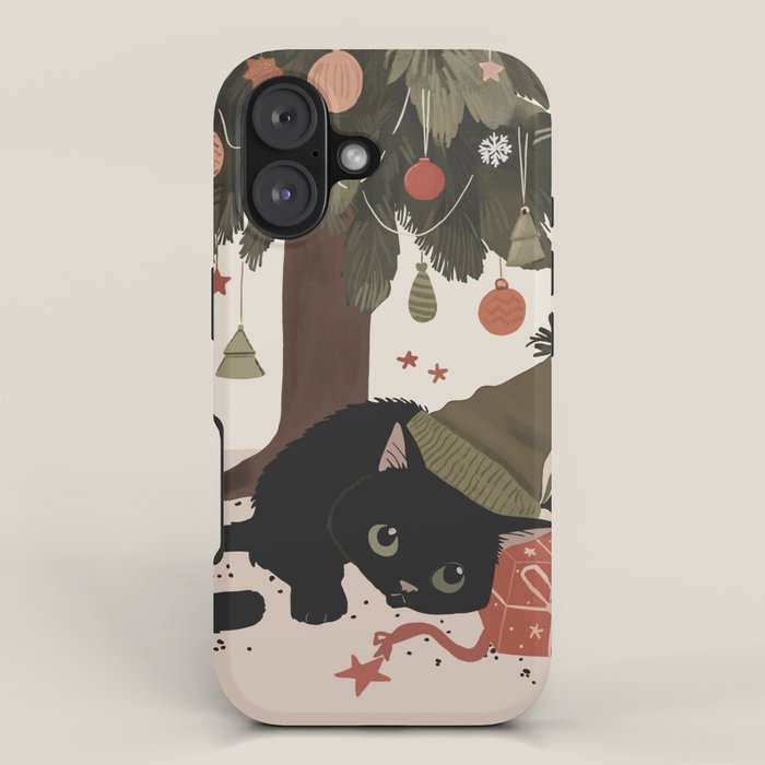Purrfect Surprise iPhone Case Gallery Image 1