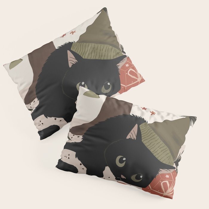 Purrfect Surprise Pillow Sham Gallery Image 1