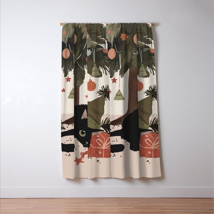 Purrfect Surprise Window Curtain Gallery Image 3