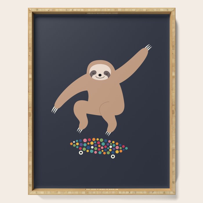 Sloth Gravity Serving Tray Gallery Image 1