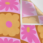 Floral nine Wall Tapestry Gallery Image 3