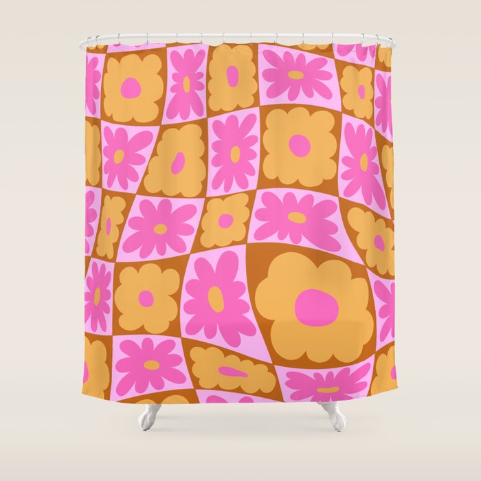 Floral nine Shower Curtain Gallery Image 1