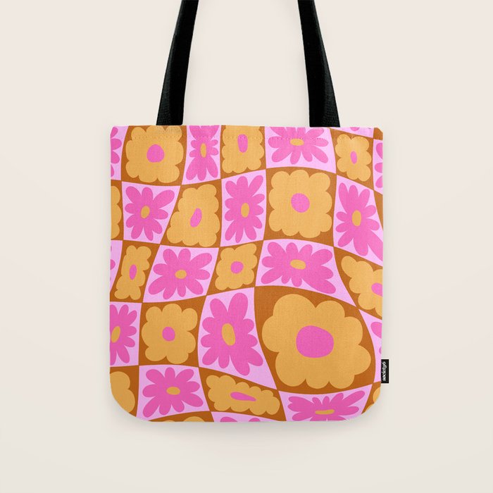 Floral nine Tote Bag Gallery Image 1