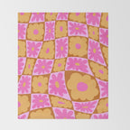 Floral nine Throw Blanket Gallery Image 2