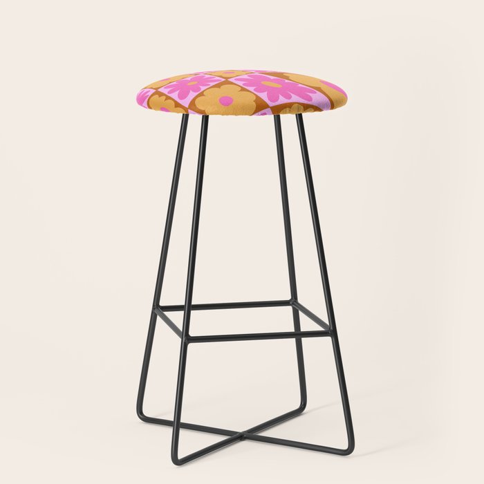 Floral nine Stool Gallery Image 1