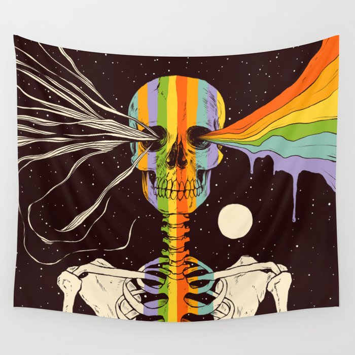 Dark Side of Existence Wall Tapestry Gallery Image 4