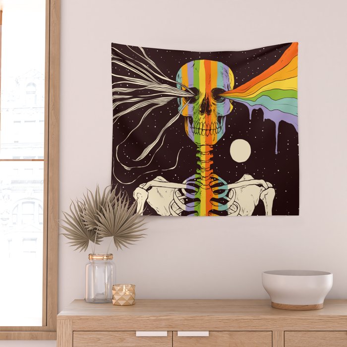 Dark Side of Existence Wall Tapestry Gallery Image 2
