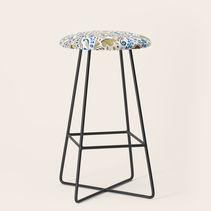 Intricate bohemian charm Stool Gallery Image 1