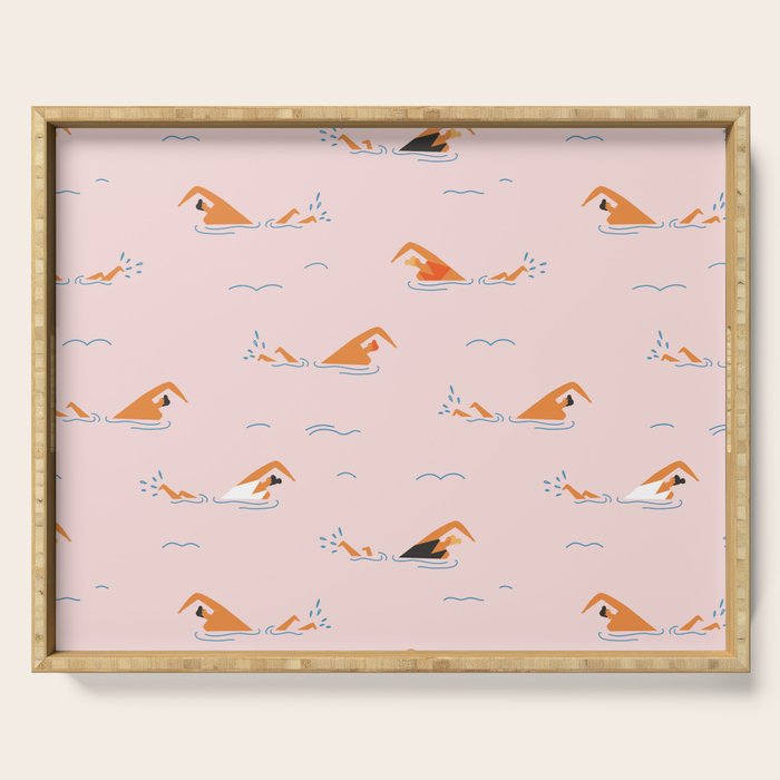 Swimming pool Serving Tray Gallery Image 1